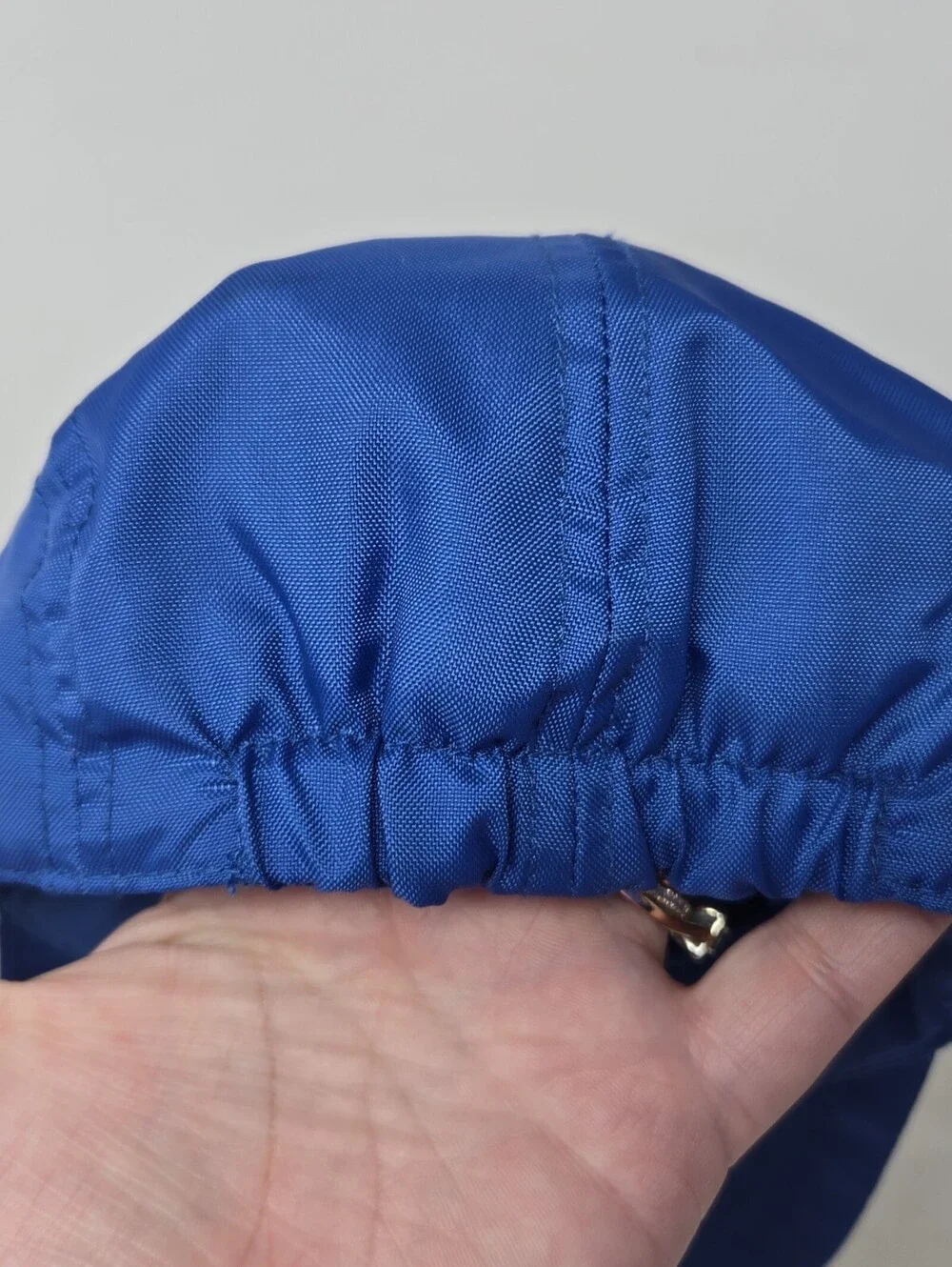 Vintage Oshkosh Hat Infant Size Embroidered Blue Sports 100% Nylon
